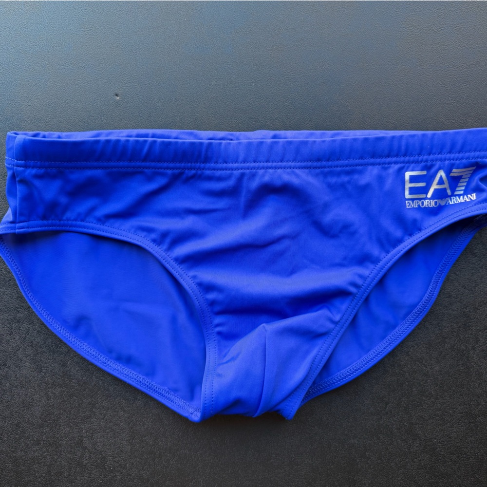 EA7 Emporio Armani Swim Brief • Royal Blue • Size M